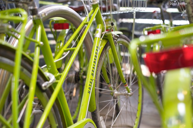 Green Bikes in Healdsburg