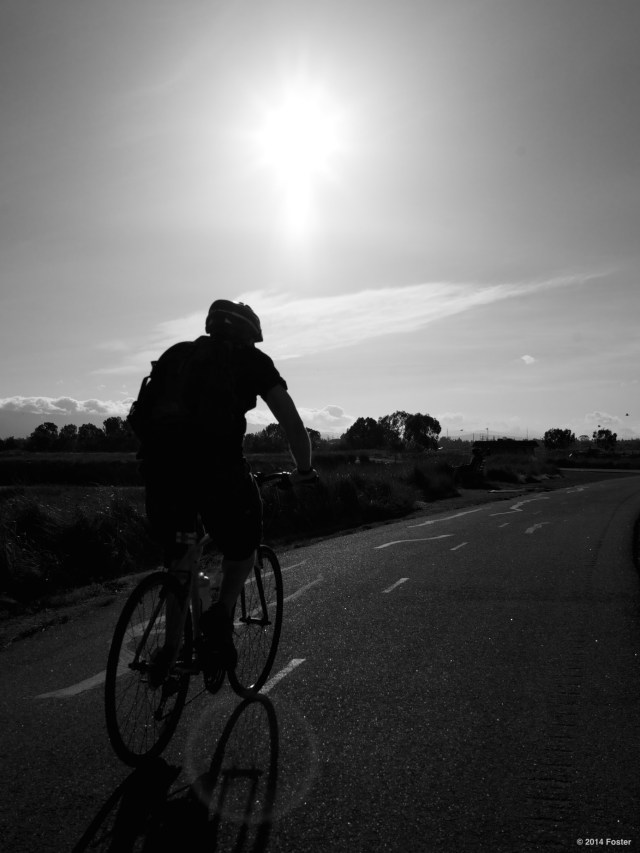 Evening bike ride...